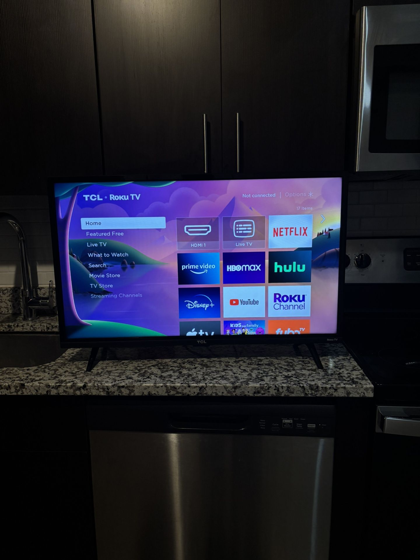 32” TCL Roku Smart TV – Great Condition
