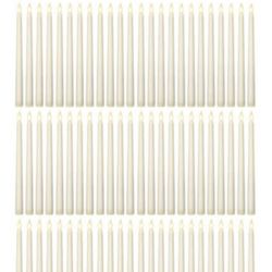 72 Ivory Battery Operated Tapered Candles