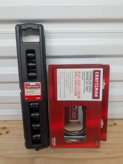 ​Craftsman 3/8" Drive Impact Socket Set (9 PC) & Stainless Steel Magnetic Tray Combo