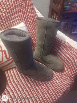 UGG Grey Boots Size Women 5