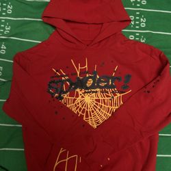 Red And Yellow Spider Hoodie 
