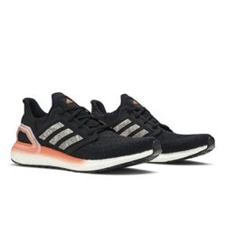 Adidas UltraBoost 20 Core Black Coral Running Shoes Mens Size 4 EG0756 New Women’s size 5:5  Brand new without original box  100% authentic  Fast ship