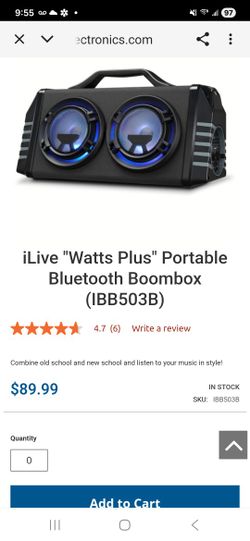 ILive Boombox ( BRAND NEW)