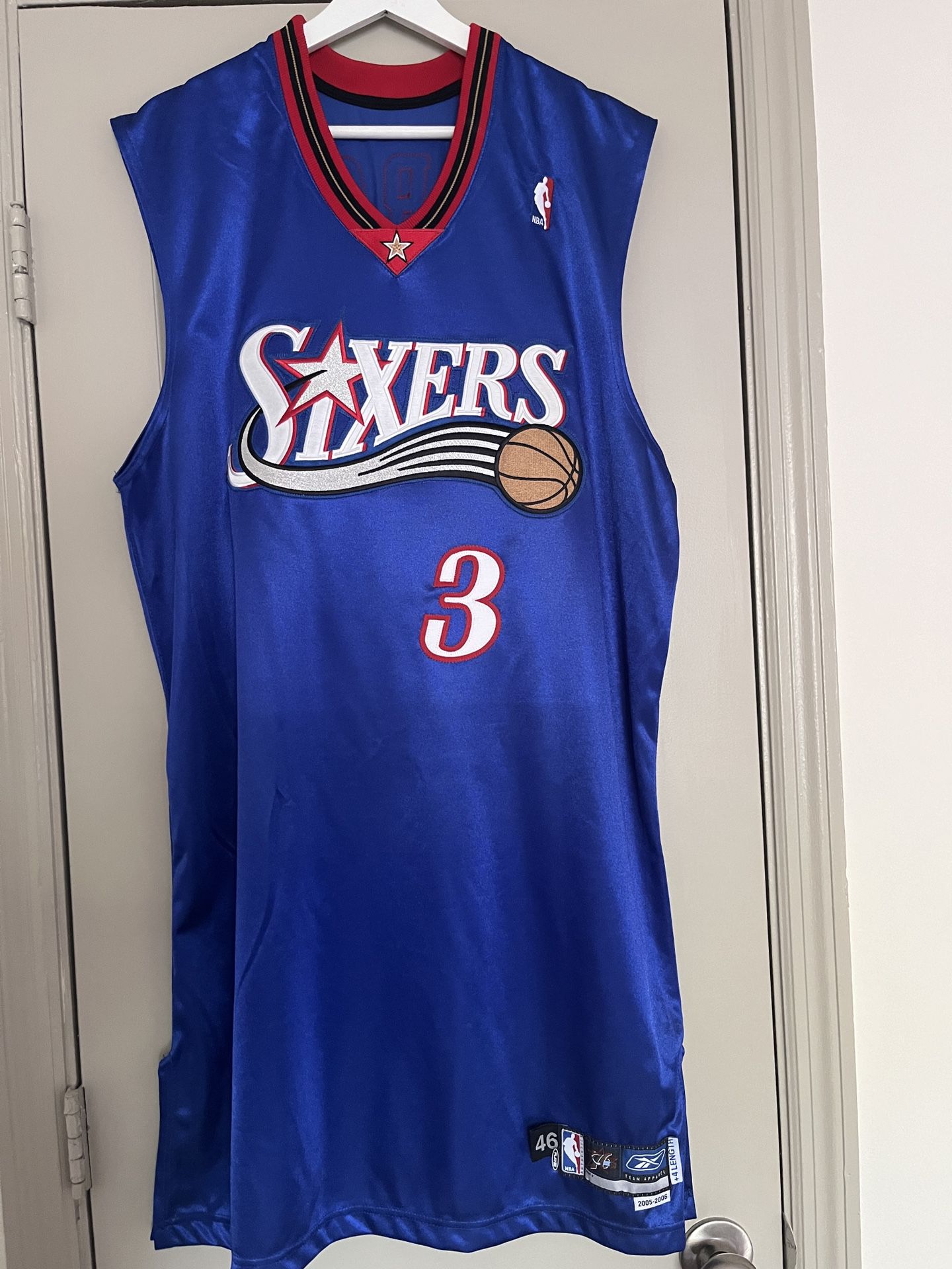 Iverson team issued jersey