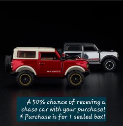 Hot Wheels RLC 21 Ford Bronco CHANCE OF CHASE ( 1-CAR ONLY ) FACTORY-SEALED-BOX!