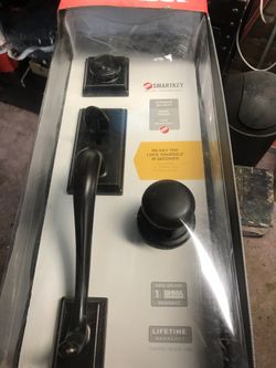 Kwikset front entry rekey able doorset