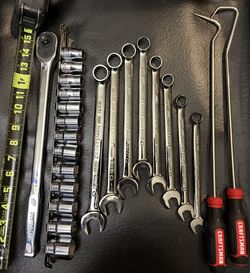 Craftsman Polished Chrome Mechanic’s Tools