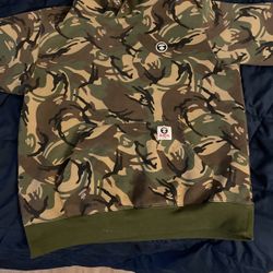 Bape Hoodie Og Green 