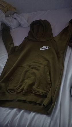 Dark green Nike hoodie