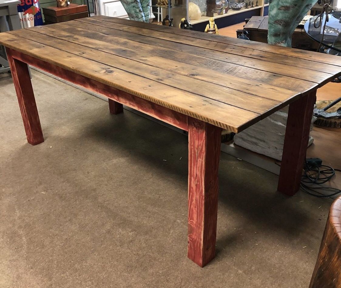 Barnwood Table 200 Year Old Wood