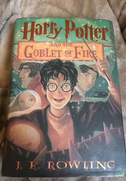 One of only 25 made first edition Harry Potter Goblet of Fire