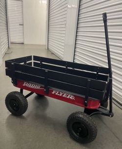 Vintage Custom Radio Flyer Wagon