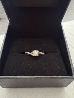 Two Tone 10k Gold ring