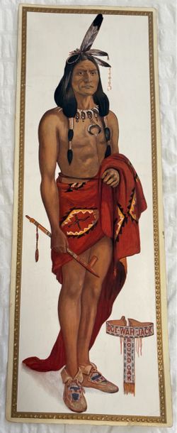 Vintage original American advertising art