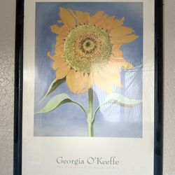 Sunflower-Georgia O’Keeffe/ Good Quality Canvas 