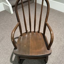 Antique Child’s Rocking Chair