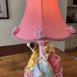 Vintage Disney’s Princess Lamp