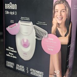 BRAND NEW! Braun Epil Silk 3 Female Electric Razor