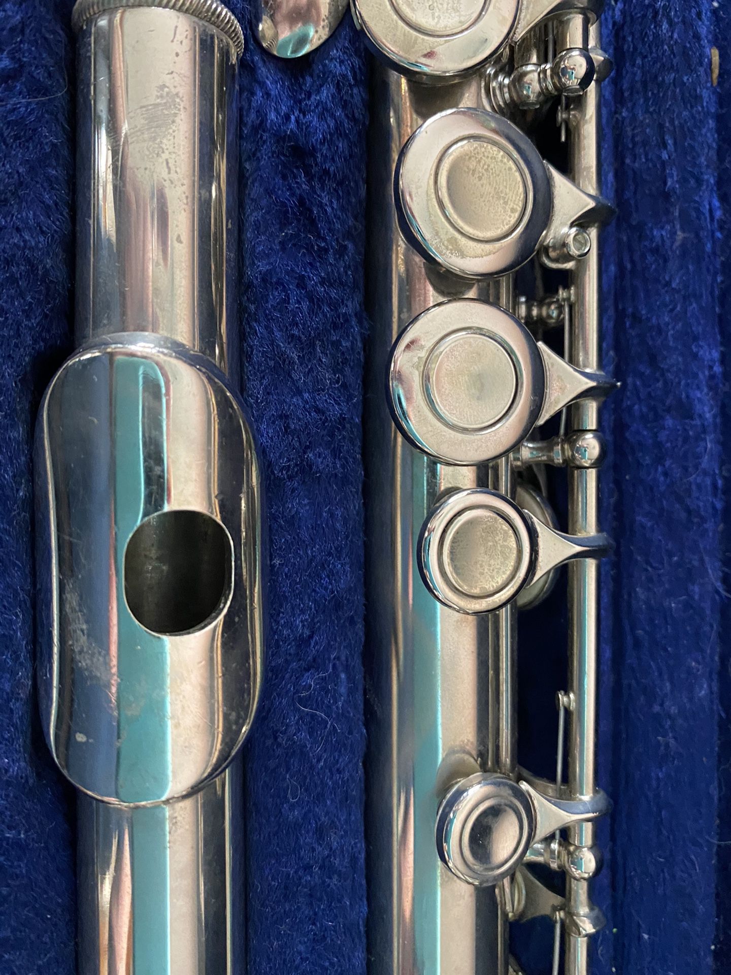 Bundy Silver Plate Flute