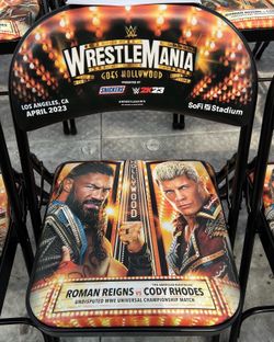 WrestleMania 39 chair Night 2