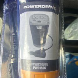Power Inverter With Two Ac, One USB C And USB.