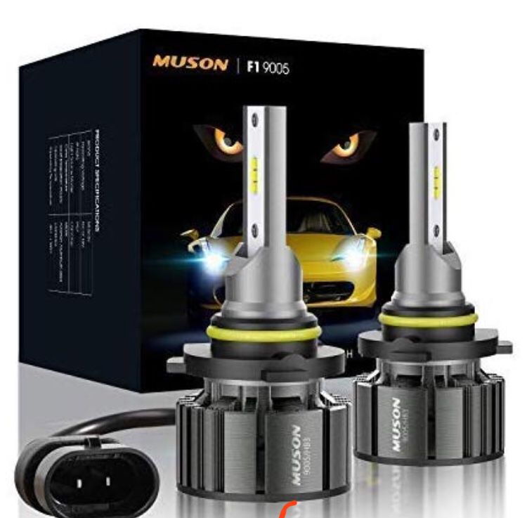 BRAND NEW NEVER OPENED•9005/HB3 LED Headlight Bulbs, 24W 6000K Extremely Bright High Low Beam Headlight•PICKUP ONLY