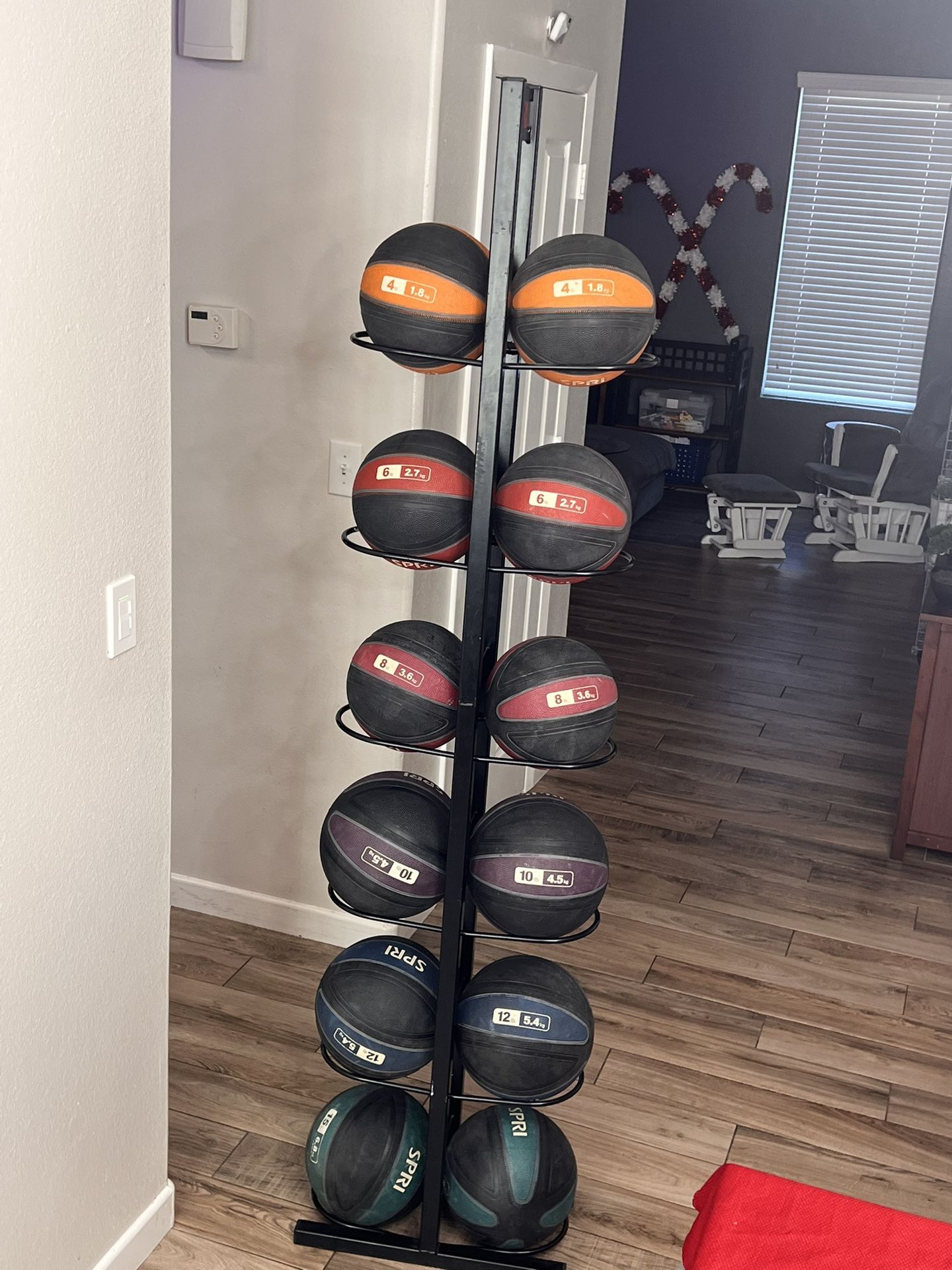 SPRI Xerball (medicine ball) X 12 set 