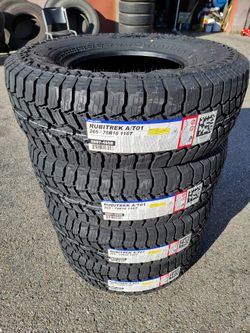 265 75 16 NEW TIRES TACOMA 4RUNNER TUNDRA SEQUOIA FJ FRONTIER COLORADO CANYON SILVERADO SIERRA F150 RAM 