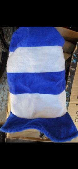 Blue and White cat in the hat