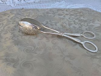 Silver Serving tongs