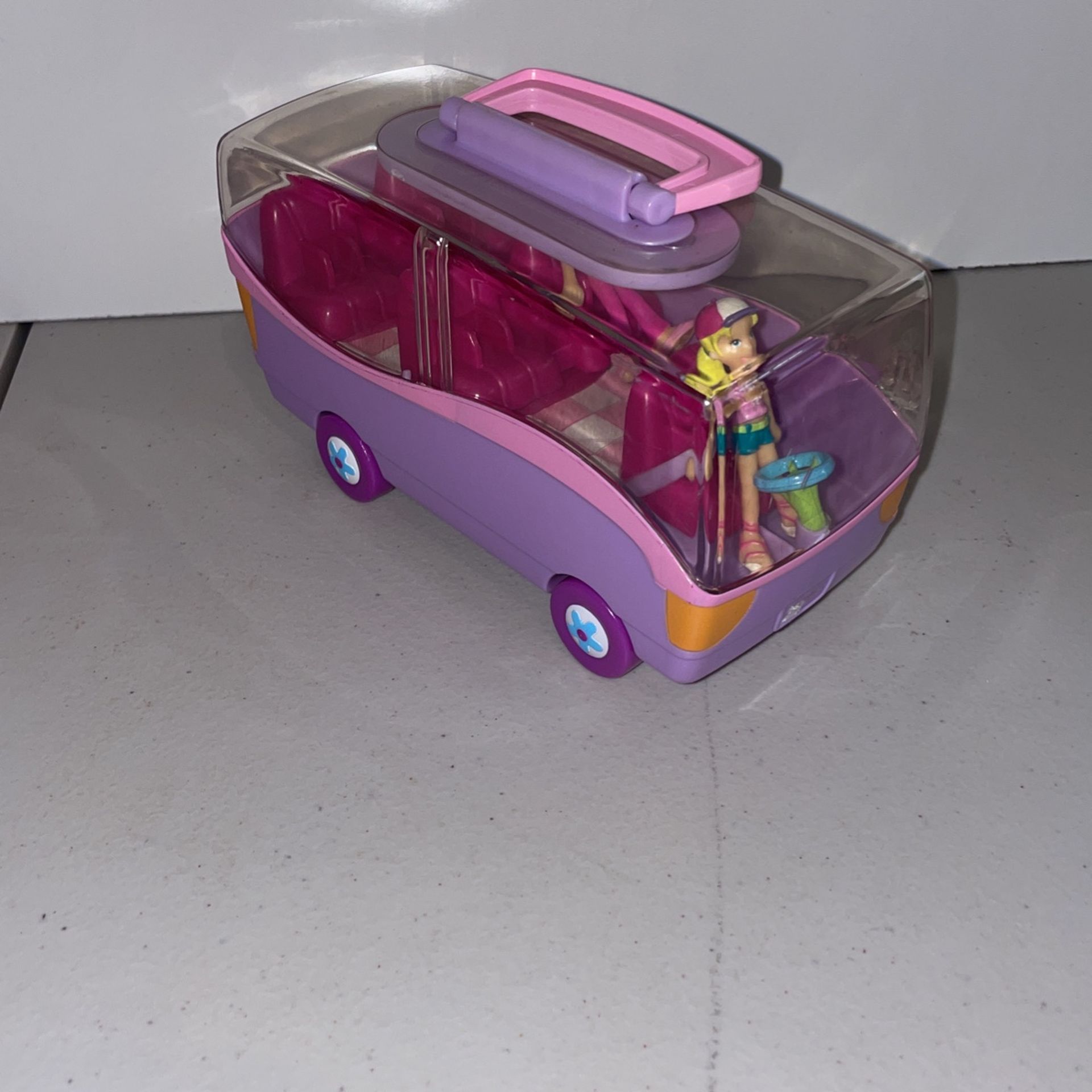 Polly Pocket Magnetic Van Bus