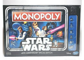 Monopoly Star Wars 40th Anniversary Special Edition NEW
