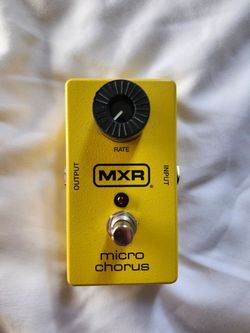MXR Micro Chorus Guitar Pedal
