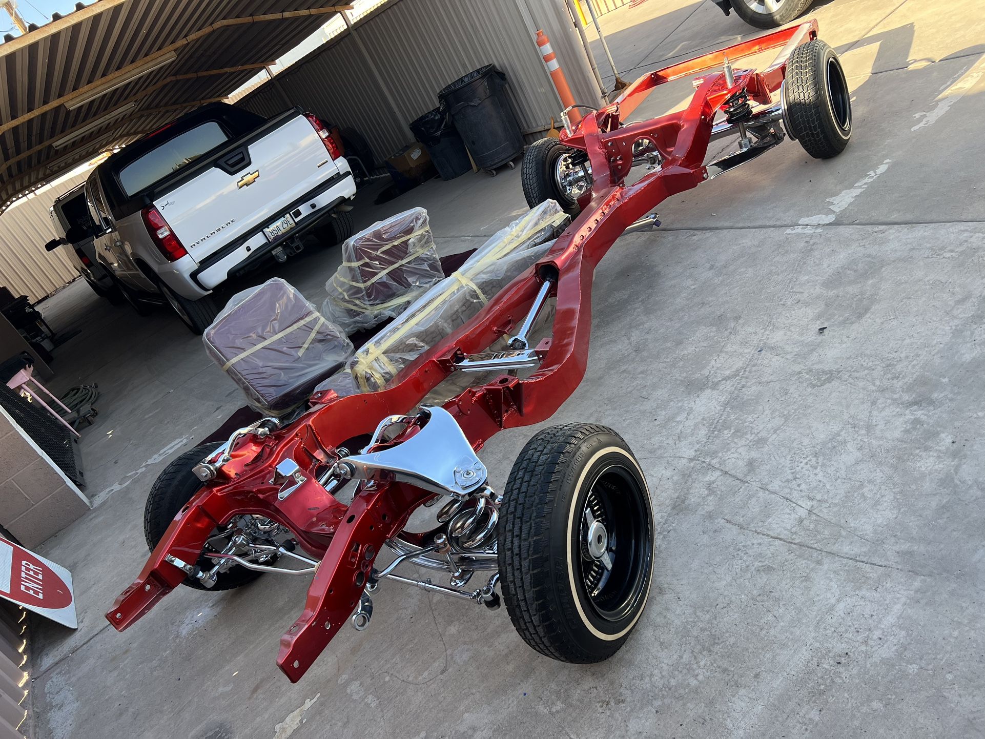 Lowrider Reinforced Chrome Under Carriage Frame for Sale in Glendale