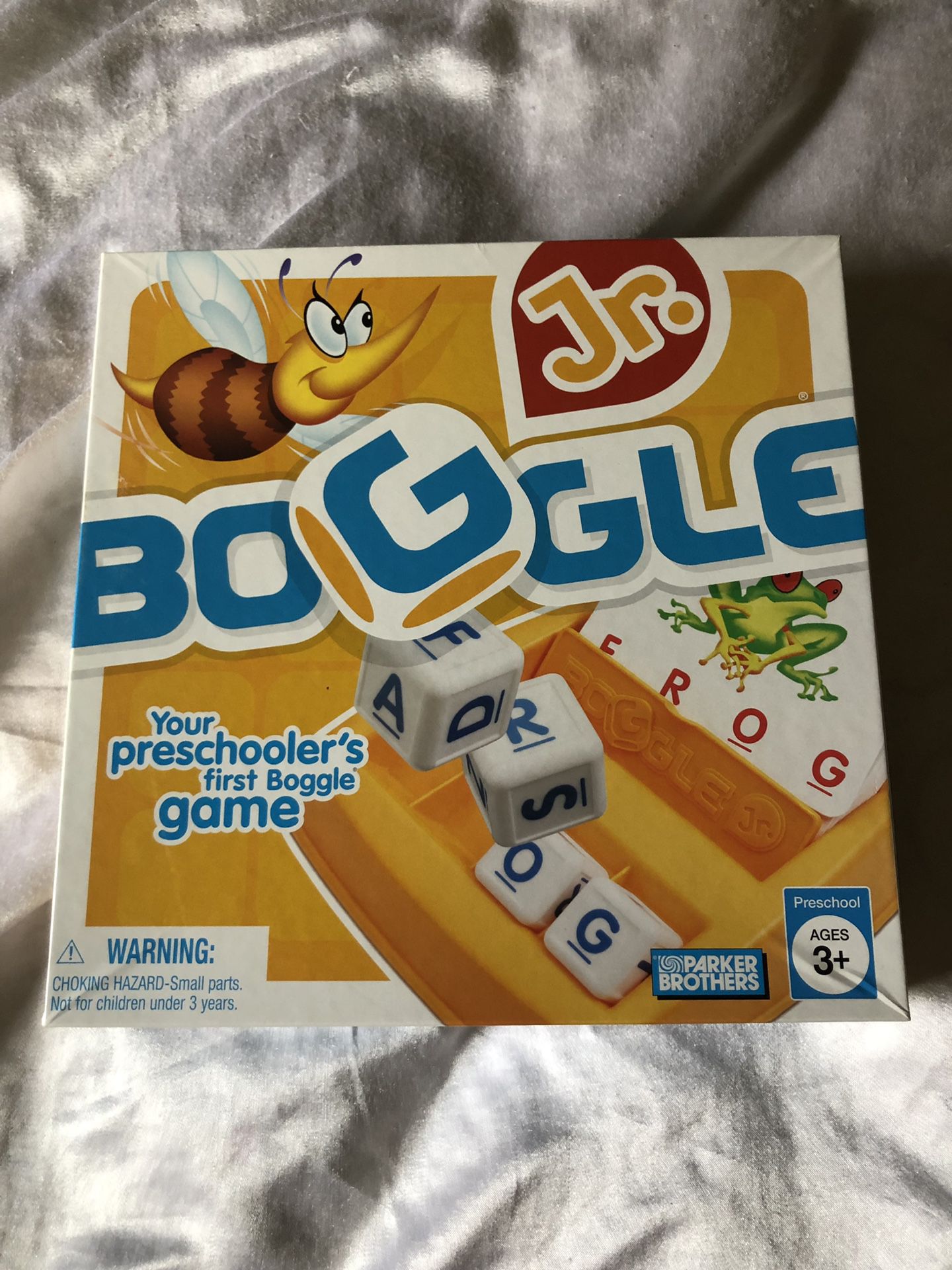 Boggle jr game board game puzzle ages 4 and up