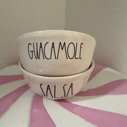 RAE DUNN GUACAMOLE & SALSA SET 