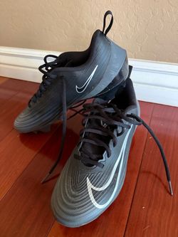 Nike Football Cleats Black and Gray