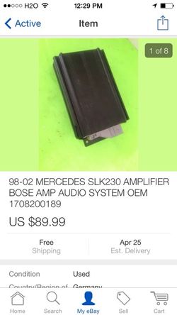 MERCEDES AMP AMPLIFIER