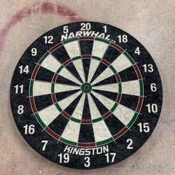 Kingston Bristle Dartboard – Unused, Open Box – Tournament-Style Board