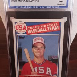 Mark McGwire  RC #401  GRADED
