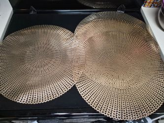 Rose Gold Placemats Set-4