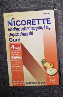 Nicorette Gum 4mg