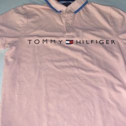Pink Tommy Hilfiger shirt for sale for 25$ original price is 67$ 