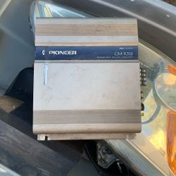 Pioneer Car Amp And Speakers 