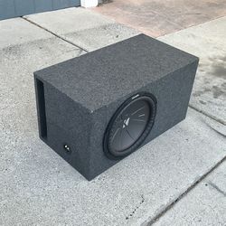 Brand New Kicker Comp R 15in With Really Nice Box