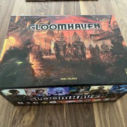 Gloomhaven 1st edition Unused open box