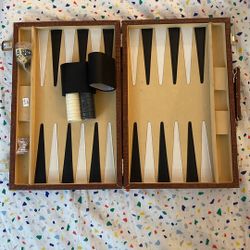 Vintage Backgammon Set