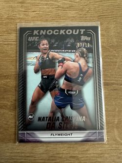 UFC Topps Knockout 2024 Natalia Cristina Da Silva 7/10