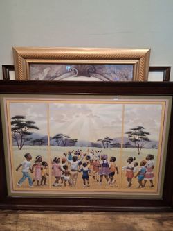 Multiple prints with artist signature at bottom