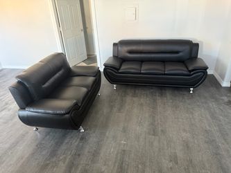 Brand New Sofa and Loveseat / Available in White, Black and Gray